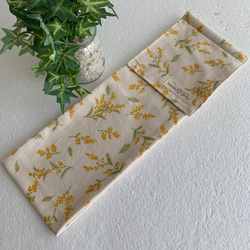 トイレットペーパーホルダーカバー♪ミモザ♡アカシア♪3カラー 4枚目の画像