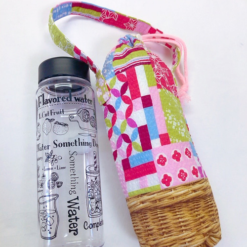 ハンドメイド　オーダー　水筒　カバー　リボン ナイロンキルト水筒カバー リボンをお探しならお受験専門店