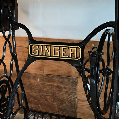 1点物 Singer シンガー ミシンテーブル 足踏みミシン ケヤキ材