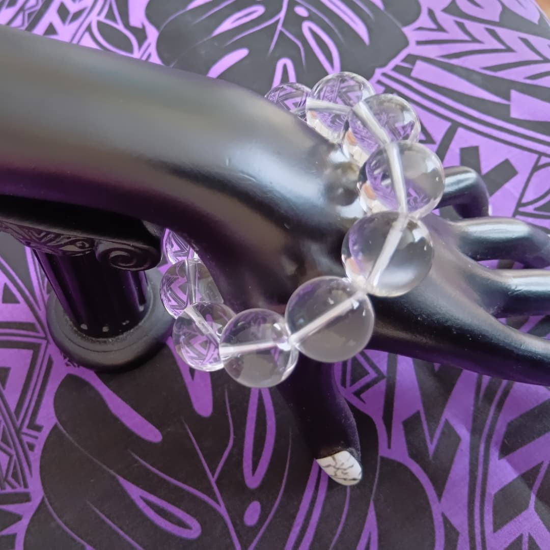 大玉水晶ブレスレット