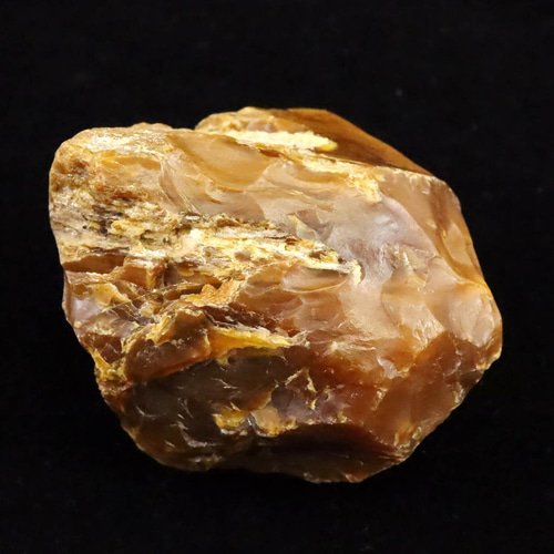 ペトリファイドウッド　ハート♡♡珪化木 No1716 ミルクティーカラー♡♡ 北海道幌加内町 ペトリファイドウッド 珪化木 58mm原石 112.7g #46120