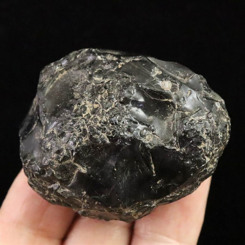 北海道 湧別町産 十勝石 黒曜石 原石 50.7g #46116 天然石 榎本通商