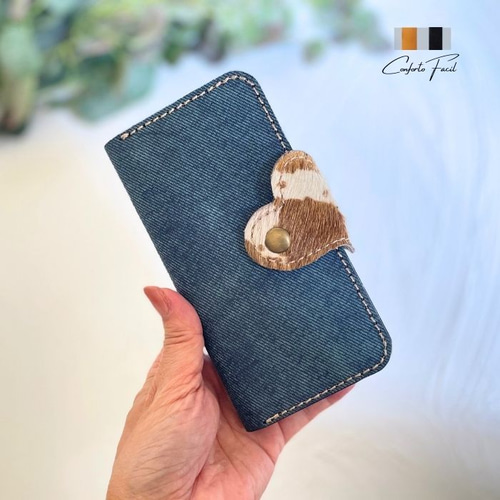 ハラコ革 mononogu ミニ 小型 サブ 財布 L字ファスナー 本革 牛革 ハラコ ヘアー