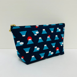 ファスナーポーチ 14cm ミニポーチ ハワイ ポーチ こぎつね