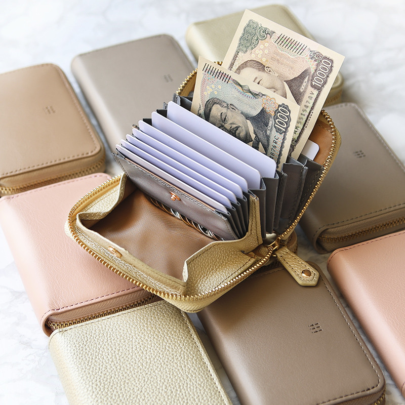 【SATTO Pro】最上位モデル 小さいのにお札を折らず膨らまない！最薄最小に挑むオリジナルレザー財布