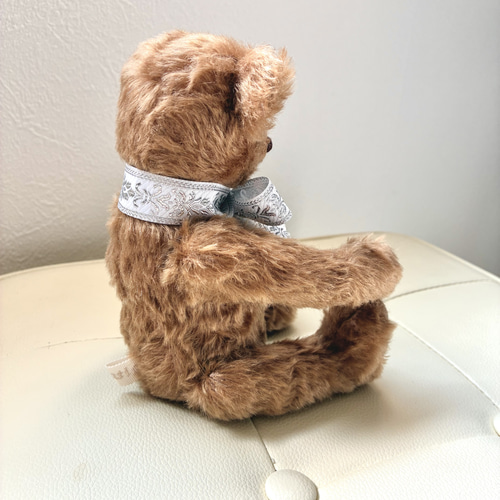 ピーチブラウンのテディベア 〜24cm〜 ぬいぐるみ sanatio 通販