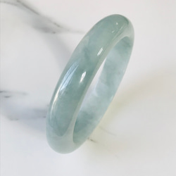B3000-0186】翡翠ヒスイ希少バングルミャンマー産57.5mm