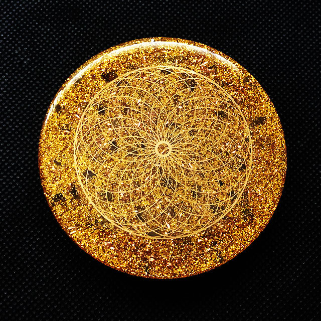 スーパーセブン★オールラウンド+マネー運強化加速★魔法のオイル★トーラス★パワースポット★円柱形（大）★オルゴナイト