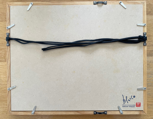 そらの色（原画＋額、マット付） 5枚目の画像