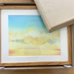 そらの色（原画＋額、マット付） 7枚目の画像