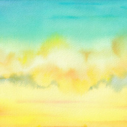 そらの色（原画＋額、マット付） 1枚目の画像