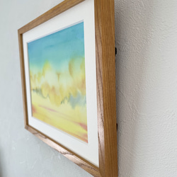 そらの色（原画＋額、マット付） 4枚目の画像