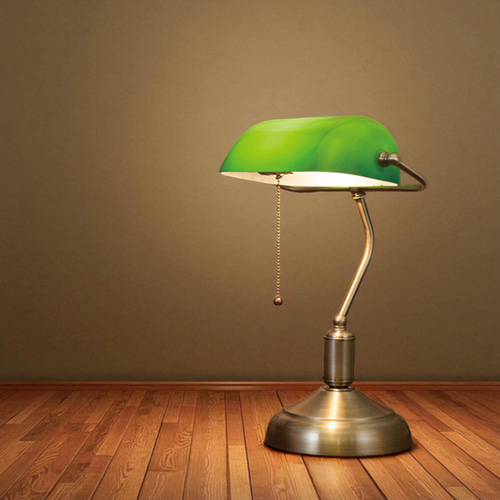 最新型＞【LED電球付き】テーブルランプ Banker's Lamp バンカーズ