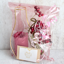 【クラブグリーンアップル】｜アーティフィシャルフラワー 花瓶アレンジ| 秋｜ギフト・インテリア雑貨 12枚目の画像