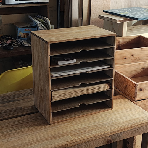 たくさん入るA4書類棚 棚・シェルフ・ラック Asukayama Works 通販