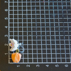 つまみ細工「パプリカのピアス・イヤリング」～にしみのおやさいクレヨン～ 11枚目の画像