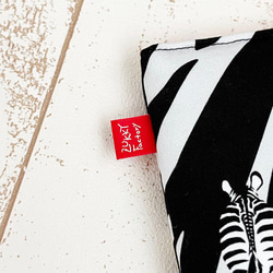 《送料無料》ふんわりミニポーチ ゼブラ柄LGL 5枚目の画像