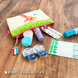《送料無料》ふんわりミニポーチ ゼブラ柄LGL 15枚目の画像