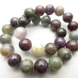 0701190 希少マッシブバンデッドフローライト8ミリ15.5センチ