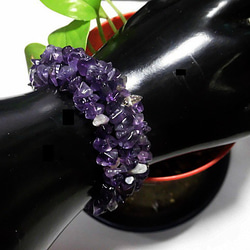 天然石水晶大黒天(七福神)ブレスレット 内周17.3cm 　250720077 天然石水晶大黒天(七福神)ブレスレット 内周17.3cm 250720077