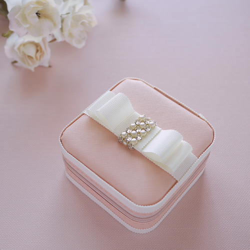 再販！【即納1点限り】ジュエリーボックス ミニ ピンク アクセサリー