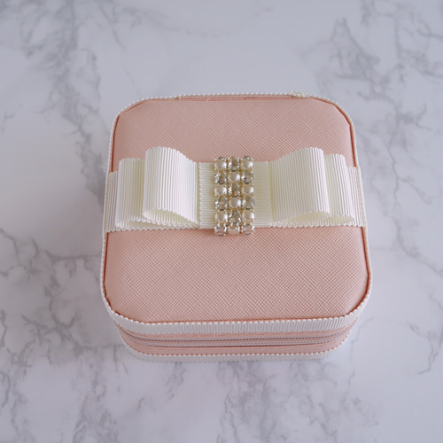 再販！【即納1点限り】ジュエリーボックス ミニ ピンク アクセサリー