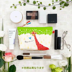 《送料無料》コスメポーチ ゼブラ柄LGL 18枚目の画像