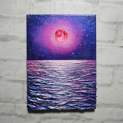 油絵 絵画 【青空に咲くミモザ】 絵画 HR 通販 14401239｜Creema