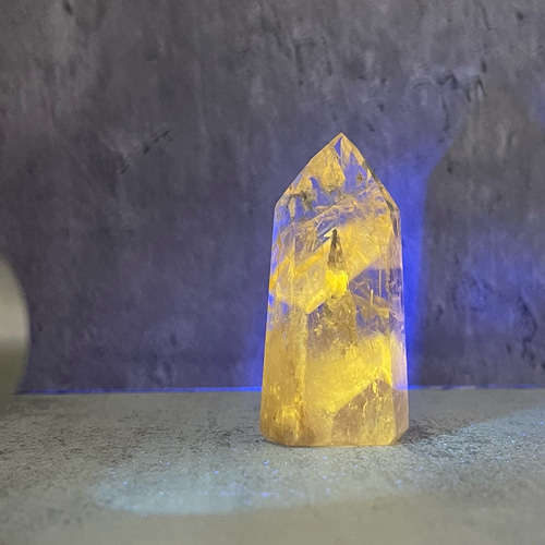 珍種】パウエライト イン アメジスト③｜UV反応タイプ ブラジル