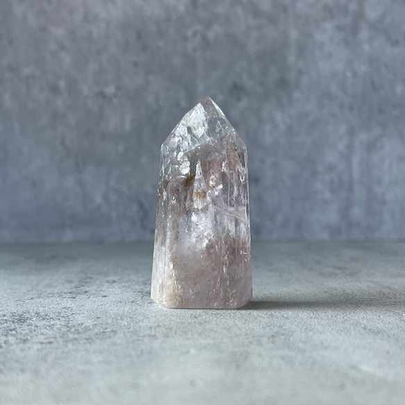 【激レア】希少　天然石　パウエライト入りアメシスト 珍種】パウエライト イン アメジスト③｜UV反応タイプ ブラジル