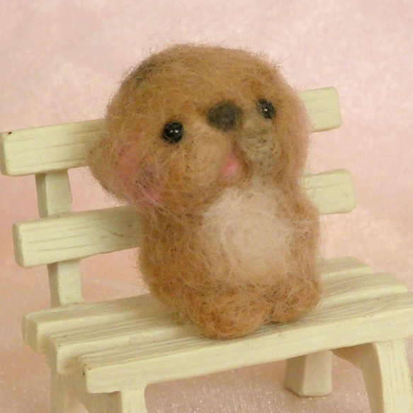 エゾナキウサギ、鳴く～北海道の可愛い 羊毛フェルト まめぞう君 通販