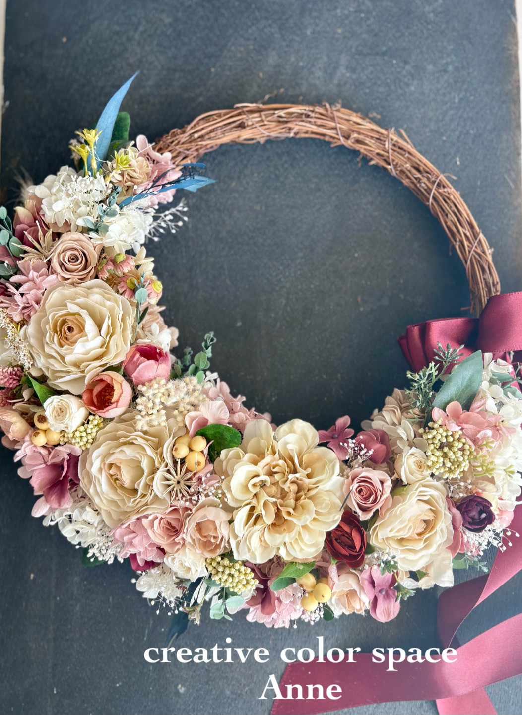 リースブーケ　オータム