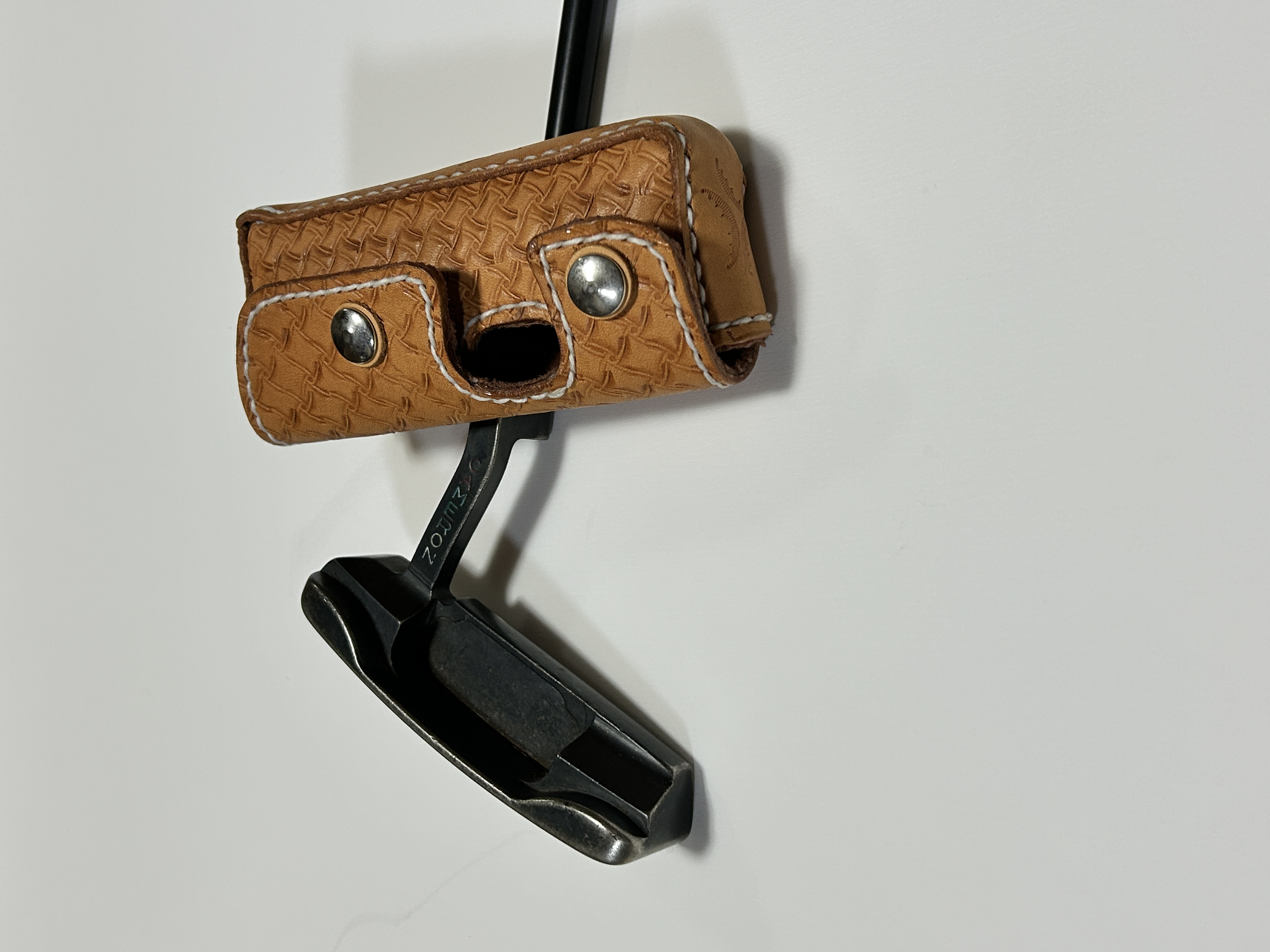 ゴルフパターカバー革製　250822-02