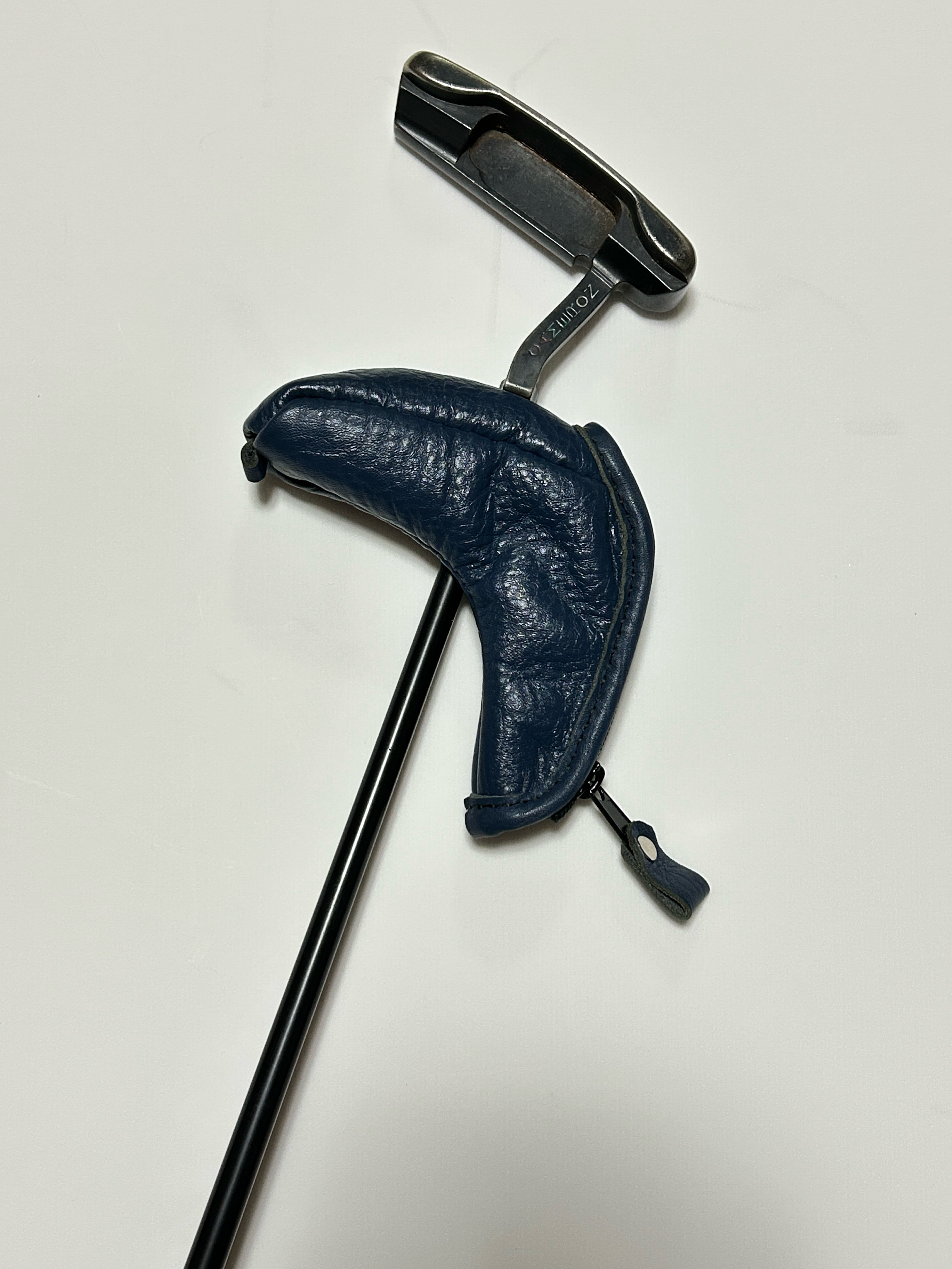 ゴルフパターカバーピン型　革製 250822-01