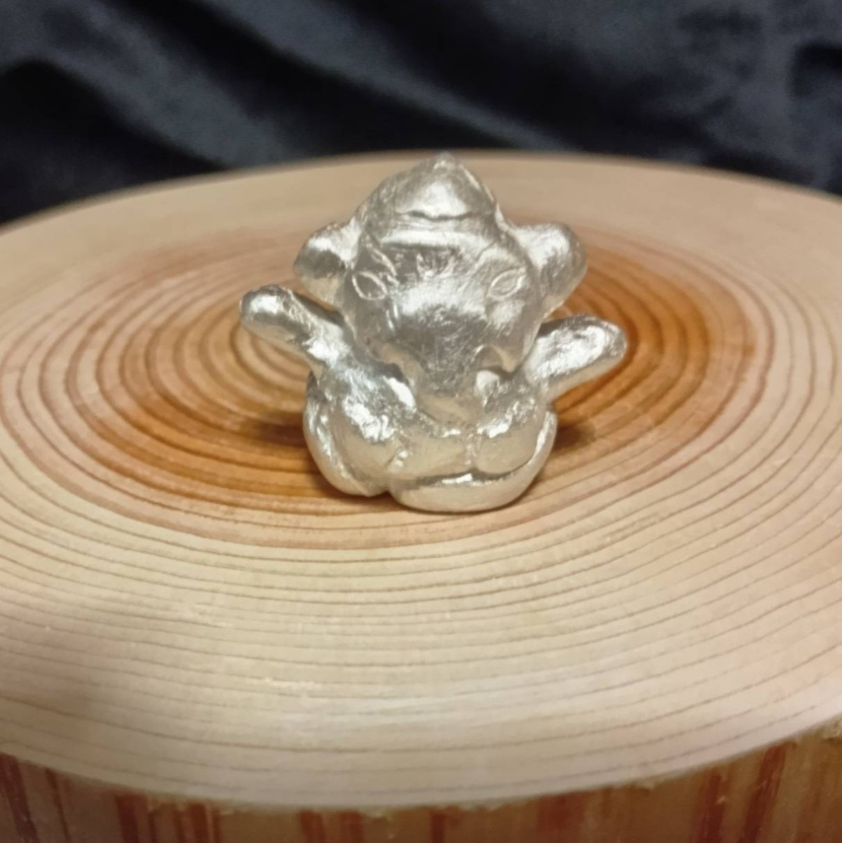 ほわほわガネーシャさまＡ【純銀】【入魂】