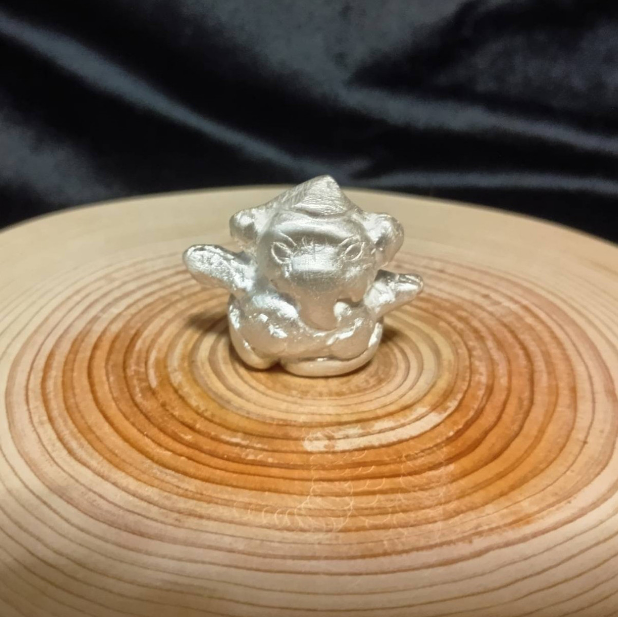 ほわほわガネーシャさまＤ【純銀】【入魂】