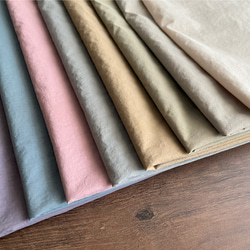 【カラーサンプル】韓国生地 シボナイロン アパレル用 撥水 140cm 無地 生地 布 シボナイロンサンプル 5枚目の画像