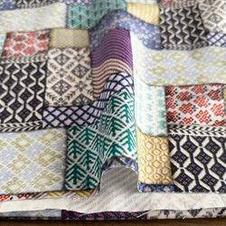 生地 布 RiCONIC Design シーチング 50cm単位販売 コットン100％ こぎんよせ50cm 10枚目の画像