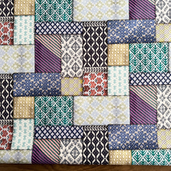 生地 布 RiCONIC Design シーチング 50cm単位販売 コットン100％ こぎんよせ50cm 9枚目の画像