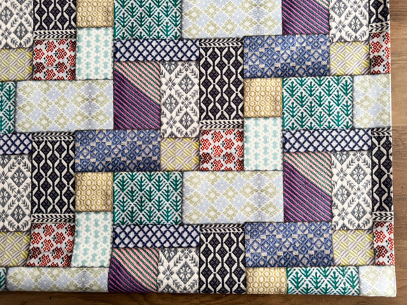 生地 布 RiCONIC Design シーチング 50cm単位販売 コットン100％ こぎんよせ50cm 9枚目の画像