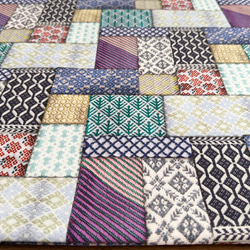 生地 布 RiCONIC Design シーチング 50cm単位販売 コットン100％ こぎんよせ50cm 12枚目の画像