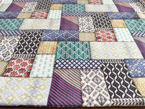 生地 布 RiCONIC Design シーチング 50cm単位販売 コットン100％ こぎんよせ50cm 12枚目の画像