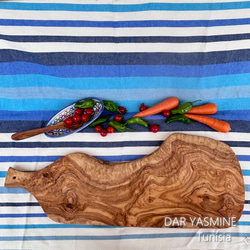 超特大オリーブの木 バスケット ボウル しっかりドスンと構える 約28cm