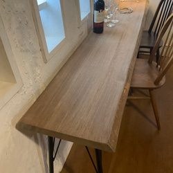 アンティーク風　テーブル　カウンターテーブル　アイアン脚 アンティーク風 テーブル カウンターテーブル アイアン脚