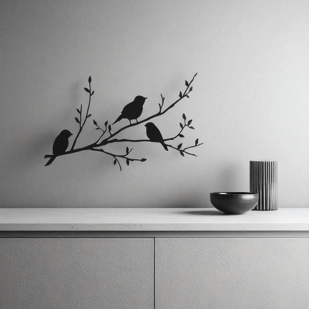 Atranor WL667 アトラノール｜モダンブラック・バードアート