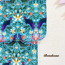 新柄☆ハンドメイドトイレットペーパーカバー「フォービドゥンフルーツ」リバティ使用 3枚目の画像