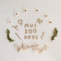 【 wooden letter banner 】 自由に組み合わせオーダー 木製レターバナー 15枚目の画像