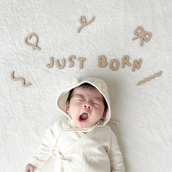 【 wooden letter banner 】 自由に組み合わせオーダー 木製レターバナー 2枚目の画像