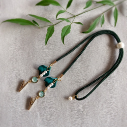 羽織紐　ストールクリップ(クリップへ変更可)着物　帯　兎　1171 羽織紐 【玉兎】 クリップ 羽織留め ストールクリップ 和装小物（帯