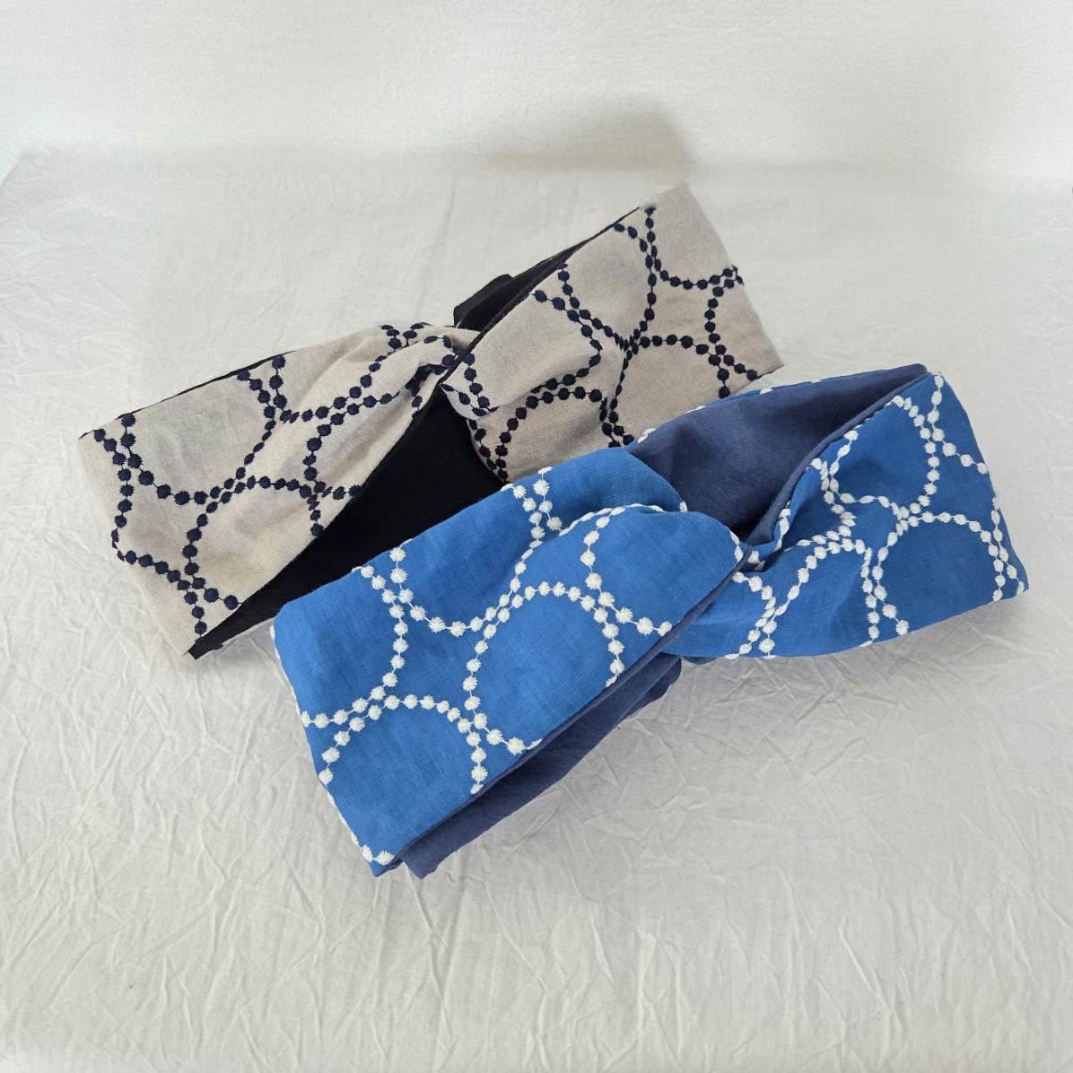 new 【ミナペルホネン　タンバリン】頭痛のしにくいヘアターバン